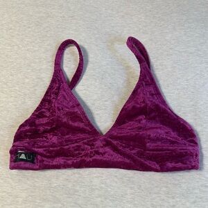 RAD Polewear Pink Velvet Pole Top - Medium